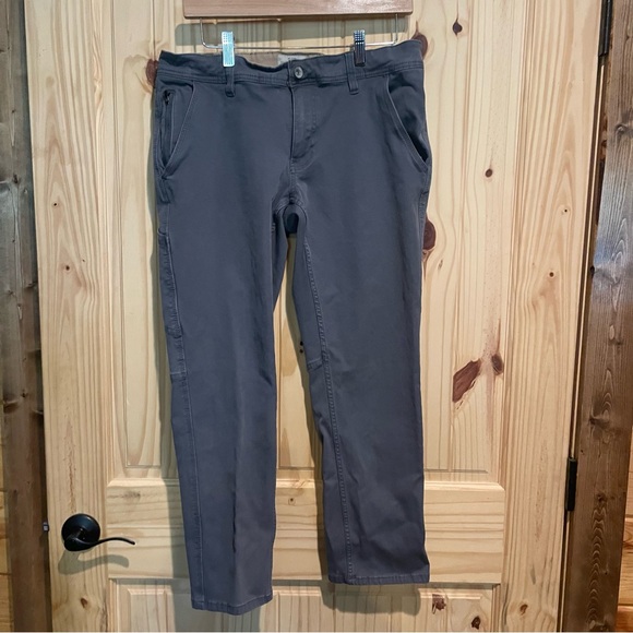 Weatherproof Vintage Men's Cargo Pants in Charcoal Gray Straight Cut 32x30 - Picture 1 of 5
